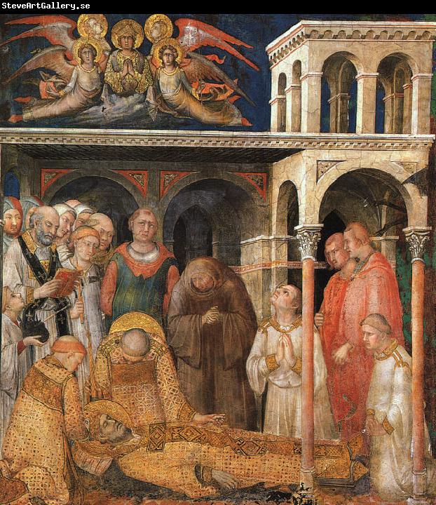 Simone Martini The Death of St.Martin